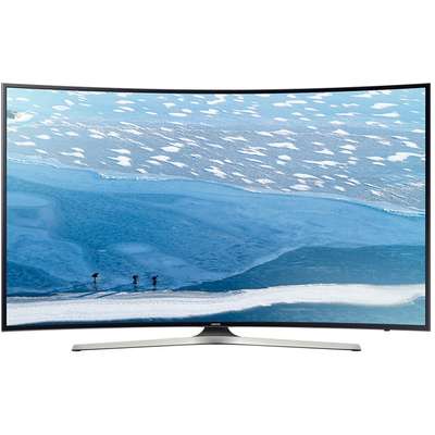 Televizor Samsung Smart TV Curbat UE55KU6172U Seria KU6172 138cm negru 4K UHD HDR