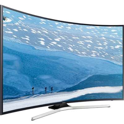 Televizor Samsung Smart TV Curbat UE55KU6100 Seria KU6100 138cm negru 4K UHD HDR