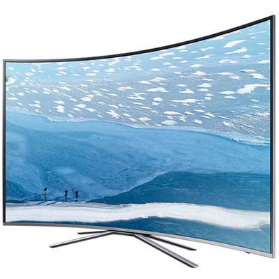 Televizor Samsung Smart TV Curbat UE55KU6500S Seria KU6500 138cm gri-negru 4K UHD HDR