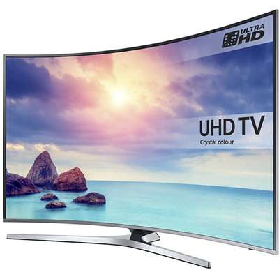 Televizor Samsung Smart TV Curbat UE55KU6670S Seria KU6670 138cm argintiu - negru 4K UHD HDR