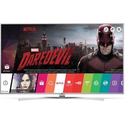 Televizor LG Smart TV 65UH770V Seria UH770V 164cm argintiu 4K UHD HDR