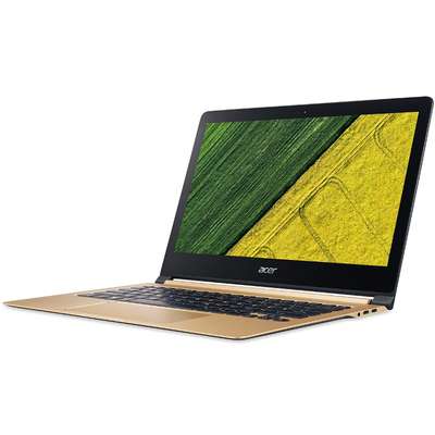 Ultrabook Acer 13.3 Swift SF713-51, FHD IPS, Procesor Intel Core i5-7Y54 (4M Cache, up to 3.20 GHz), 8GB, 256GB SSD, GMA HD 615, Win 10 Home, Gold