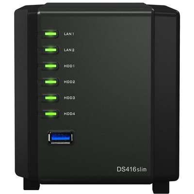 Network Attached Storage Synology DiskStation DS416 Slim