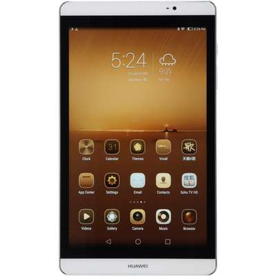 Tableta Huawei Mediapad M2 801L, 8.0 inch IPS Multi-Touch, Kirin 930 2.0GHz Octa Core, 2GB RAM, 16GB flash, Wi-Fi, Bluetooth, 3G, 4G, GPS, Android 5.1, Silver White