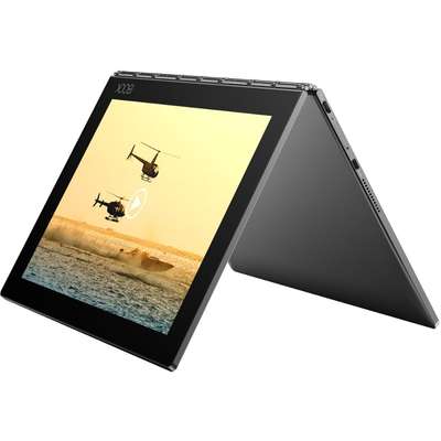 Tableta Lenovo Yoga Book YB1-X90L 10.1 inch, IPS, MultiTouch, Intel Atom X5-Z8550 1.44GHz Quad Core, 4GB RAM, 64GB flash, Wi-Fi, Bluetooth, GPS, LTE, Android 6.0, Grey