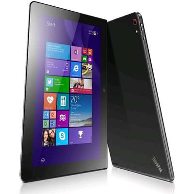 Tableta Lenovo ThinkPad 10, 10.1 inch IPS MultiTouch, Atom X7-Z8750, 4GB RAM, 64GB flash, Wi-Fi, Bluetooth, GPS, 4G, Windows 10 Pro, Black
