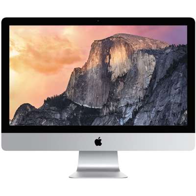 Sistem All in One Apple 27 New iMac 27 Retina 5K, Procesor Intel Core i5 3.2GHz Skylake, 8GB, 1TB, Radeon R9 M380 2GB, Mac OS X El Capitan, RO keyboard