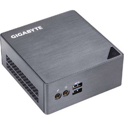 Sistem Mini GIGABYTE BRIX, Skylake Celeron 3955U 2.0GHz, 2x DDR3 16GB max, mSATA, HDD 2.5 inch, Wi-Fi, Bluetooth, HDMI, Mini DisplayPort, USB 3.0