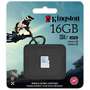 Card de Memorie Kingston Micro SDHC Action Camera 16GB Clasa 10, UHS-I U3