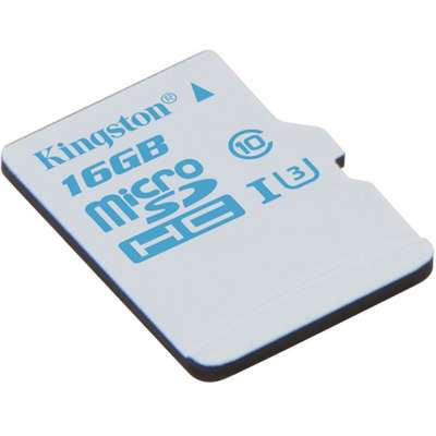 Card de Memorie Kingston Micro SDHC Action Camera 16GB Clasa 10, UHS-I U3