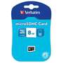 Card de Memorie VERBATIM Micro SDHC 8GB Clasa 4