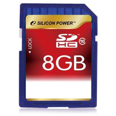 Card de Memorie SILICON-POWER SDHC 8GB Clasa 10