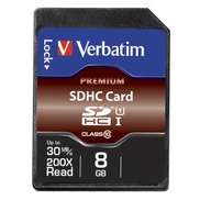 Card de Memorie VERBATIM SDHC 8GB Clasa 10