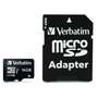 Card de Memorie VERBATIM Micro SDHC 16GB Clasa 10 + Adaptor SD