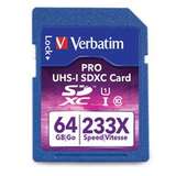 Card de Memorie VERBATIM SDXC 64GB Clasa 10