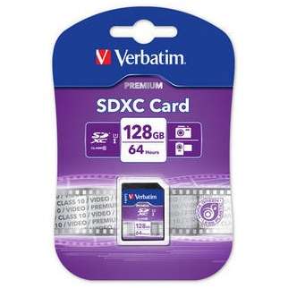 Card de Memorie VERBATIM SDXC 128GB Clasa 10