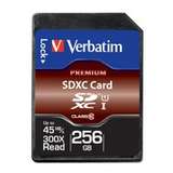 Card de Memorie VERBATIM SDXC 256GB Clasa 10