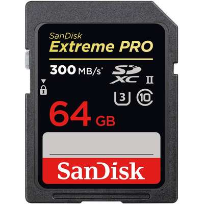 Card de Memorie SanDisk Extreme PRO SDXC 64GB UHS-II U3