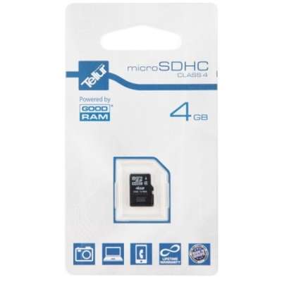 Card de Memorie Tellur Micro SDHC 4GB Clasa 4