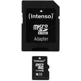 Card de Memorie Intenso Micro SDHC 16GB Clasa 10 + Adaptor SD