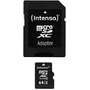 Card de Memorie Intenso Micro SDXC 64GB Clasa 10 + Adaptor SD
