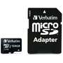 Card de Memorie VERBATIM Micro SDXC Premium 128GB Clasa 10, UHS-I U1 + Adaptor SD