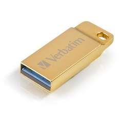 Memorie USB VERBATIM Metal Exclusive 16GB USB 3.0 Gold