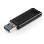 Memorie USB VERBATIM PinStripe 64GB USB 3.0 Black