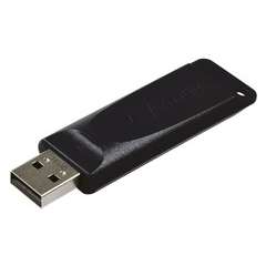Memorie USB VERBATIM Store n Go Slider 64GB USB 2.0, Black