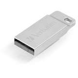 Memorie USB VERBATIM Metal Exclusive 64GB USB 2.0 Silver