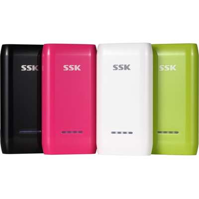 SSK 4.000 mAh, 1x USB, 1A, verde