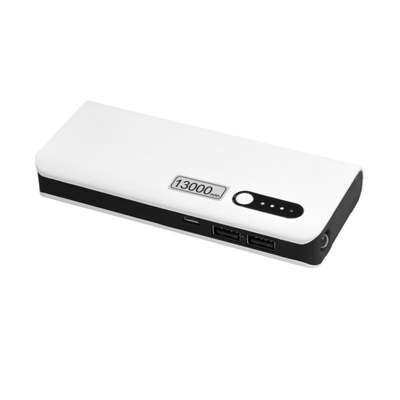 Vakoss Msonic, 13000mAh, 2x USB, alb-negru