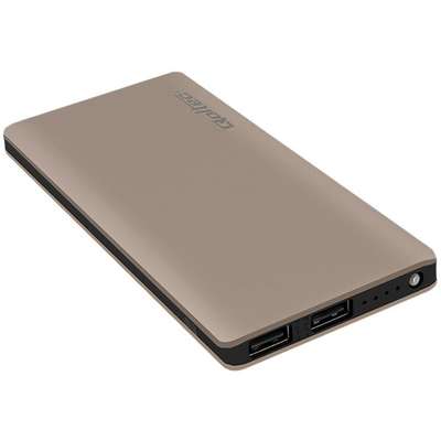 QOLTEC Slim, 8000 mAh, 2x USB, 2.1A, Copper