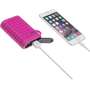 Kit PowerBank Outdoor Rugged 9000mAh, 1x USB, 2.1A, Pink