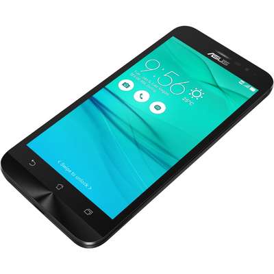 Smartphone ZenFone Go ZB500KL, Quad Core, 16GB, 2GB RAM, Dual SIM, 4G, Black - service autorizat ASUS