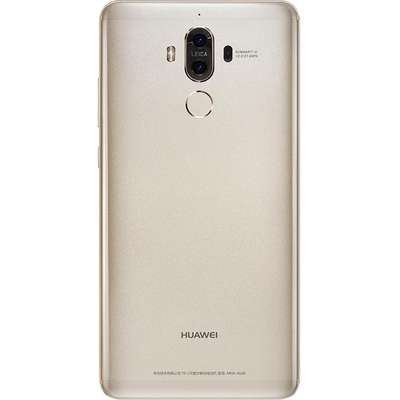 Smartphone Huawei Mate 9, Full HD, Octa Core, 64GB, 4GB RAM, Dual SIM, 4G, Tri-Camera, Gold