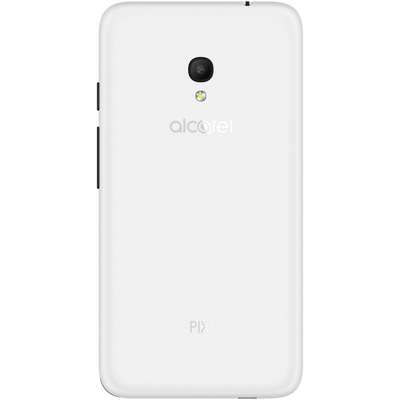 Smartphone Alcatel Pixi 4 (5), Quad Core, 8GB, 1GB RAM, Dual SIM, 3G, White