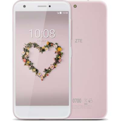 Smartphone ZTE Blade A512, Quad Core, 16GB, 2GB RAM, Dual SIM, 4G, Pink