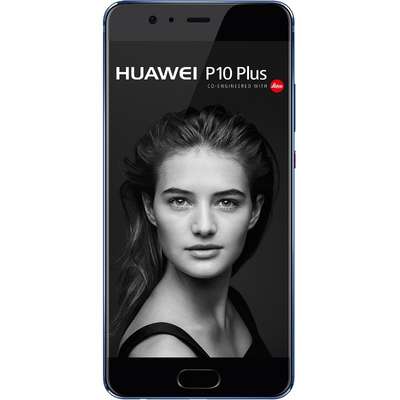 Smartphone Huawei P10 Plus, Octa Core, 128GB, 6GB RAM, Dual SIM, 4G, Dazzling Blue