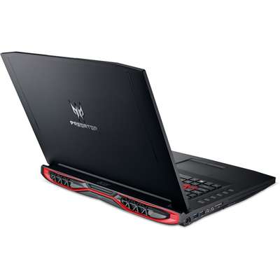 Laptop Acer Gaming 17.3 Predator G9-793, FHD IPS, Procesor Intel Core i7-7700HQ (6M Cache, up to 3.80 GHz), 16GB DDR4, 512GB SSD, GeForce GTX 1070 8GB, Linux, Black