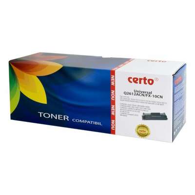Toner imprimanta CERTO Compatibil NEW Q2612A/FX-10/CRG-703 UNIV 2K HP LASERJET 1010