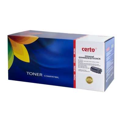 Toner imprimanta CERTO Compatibil NEW Q5949A/Q7553A/GRG-708 3K HP LASERJET 1160