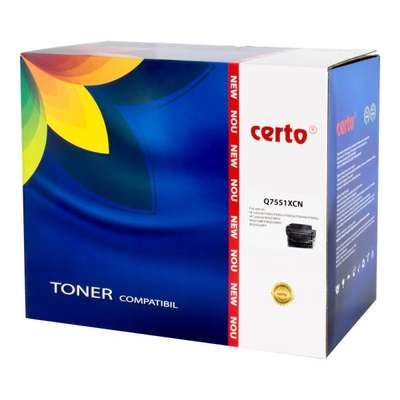 Toner imprimanta CERTO Compatibil NEW Q7551X 13K HP LASERJET P3005