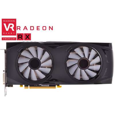 Placa Video XFX Radeon RX 580 GTR-S Black Edition Crimson 8GB DDR5 256-bit