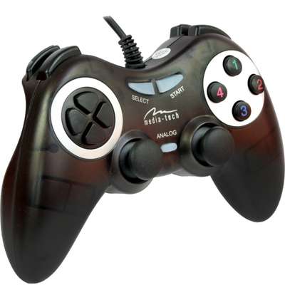 Gamepad Media-Tech Corsair II Black