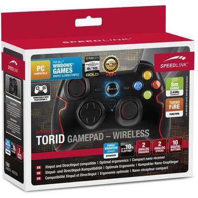 Gamepad SpeedLink TORID PC,PS3 Black