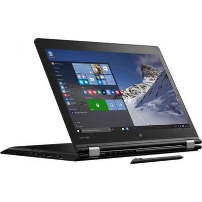 Laptop Lenovo 14" ThinkPad Yoga 460, FHD IPS Touch, Procesor Intel Core i7-6500U (4M Cache, up to 3.10 GHz), 8GB, 256GB SSD, GMA HD 520, Win 10 Pro, Black