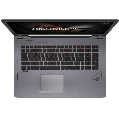 Laptop Asus Gaming 17.3 ROG GL702VM, FHD 120Hz G-Sync, Procesor Intel Core i7-7700HQ (6M Cache, up to 3.80 GHz), 8GB DDR4, 1TB 7200 RPM + 128GB SSD, GeForce GTX 1060 6GB, Win 10 Home