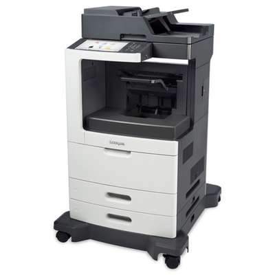 Imprimanta multifunctionala Lexmark MX810DFE, laser, monocrom, format A4, fax, retea, duplex
