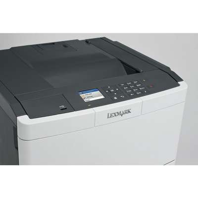 Imprimanta Lexmark CS410DN, laser, color, format A4, retea, duplex